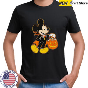 Mickey Mouse Halloween Dracula Pumpkin Candy shirt