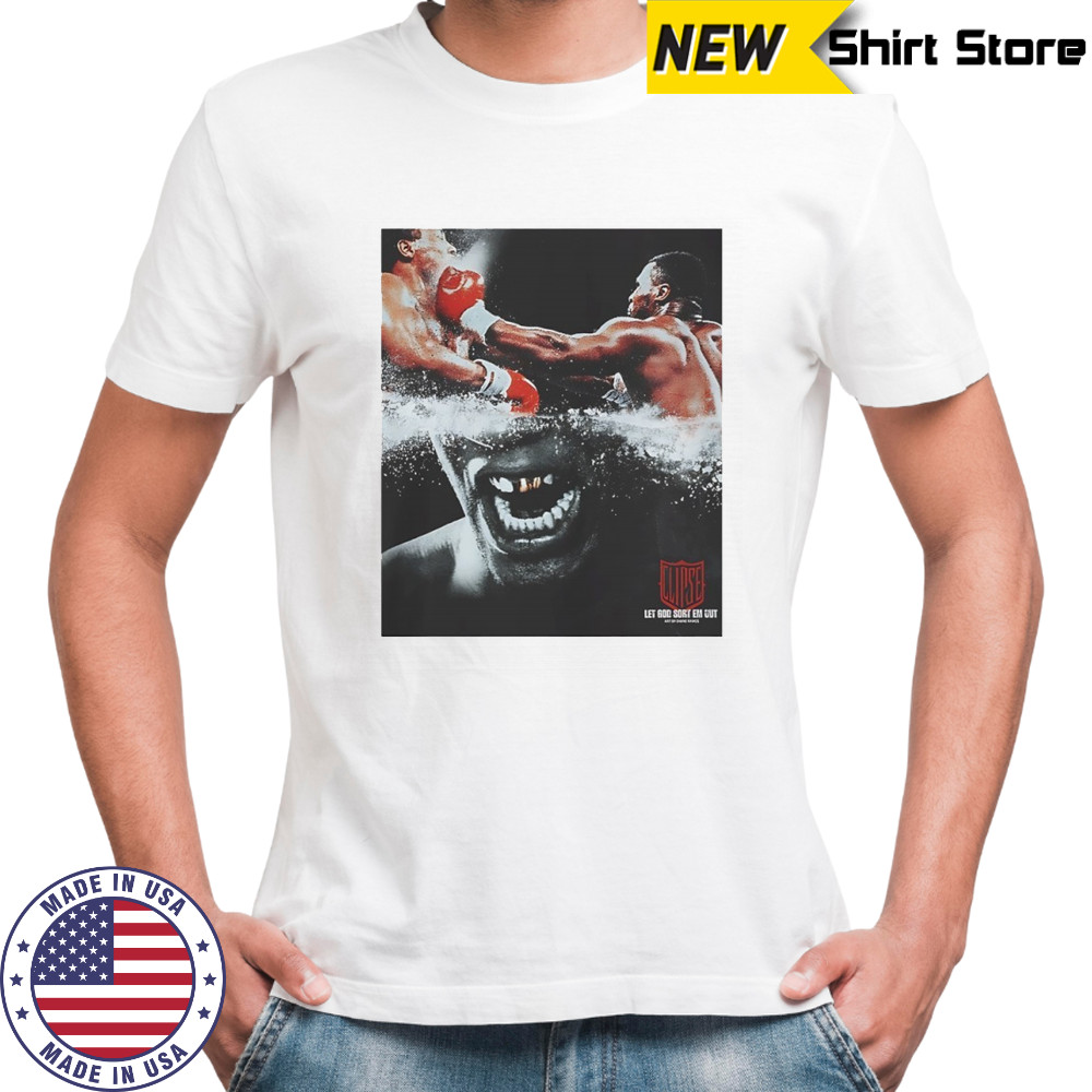 Mike Tyson WWE let god sort em out shirt