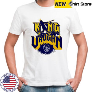 Milwaukee Brewers Andrew Vaughn King Vaughn Aug 26 2025 game shirt