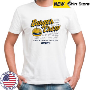 Milwaukee Brewers crew 12 wins in a row and they’re free shirt