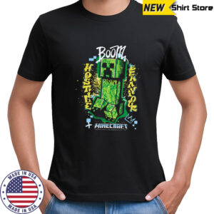 Minecraft Hostile Behaviour Boom T-Shirt