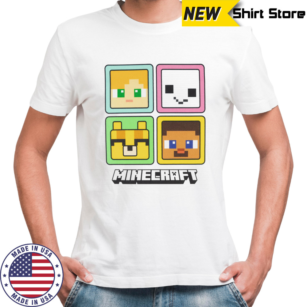 Minecraft Squares T-Shirt