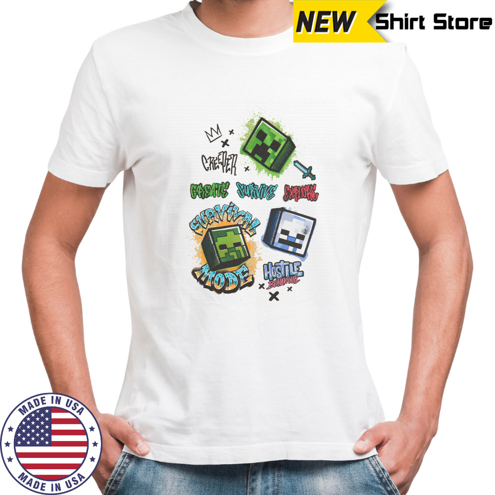Minecraft Survival Mode T-Shirt