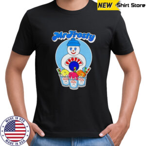 Mr Frosty snowman retro shirt