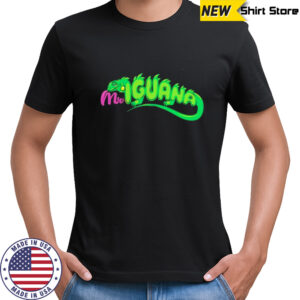 Mr. Iguana Superstar logo shirt