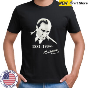 Mustafa Kemal Ataturk Signature T-shirt
