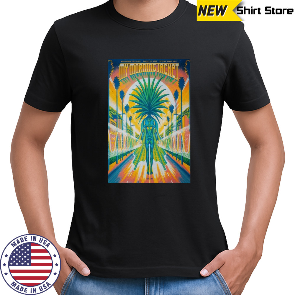 My Morning Jacket Aug 19 2025 Hollywood Palladium In Los Angeles CA Poster T-Shirt