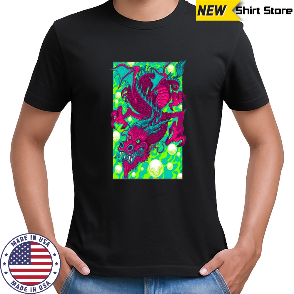 My Year Of The Dragon Mazza ART Print Poster T-Shirt