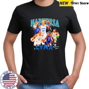 Napheesa Collier No.24 New York Liberty WNBA signature shirt