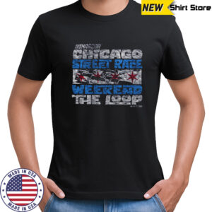 Nascar Chicago Street Race Weekend The Loop Navy ’47 Franklin T Shirt