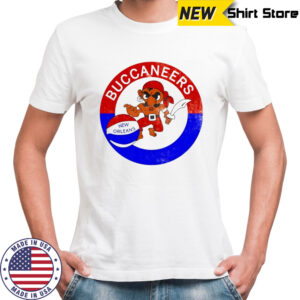 New Orleans Buccaneers American Basketball Association logo shirt