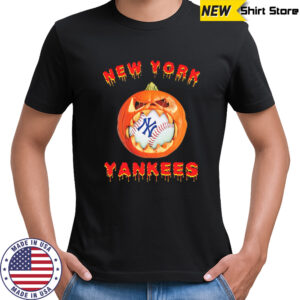 New York Yankees Halloween Pumpkin Baseball shirt