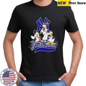 New York Yankees Mickey Mouse Donald Duck Goofy Champions shirt