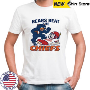 Nfl 2025 Chicago Bears Beat The Chiefs Shirt