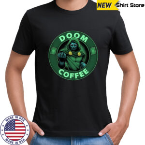 Nice Cool Dr Doom Coffee T-Shirt