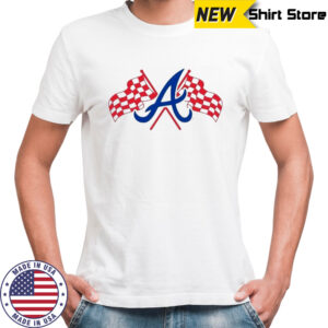 Nice Speedway Classic Atlanta Braves Flag 2025 T Shirt