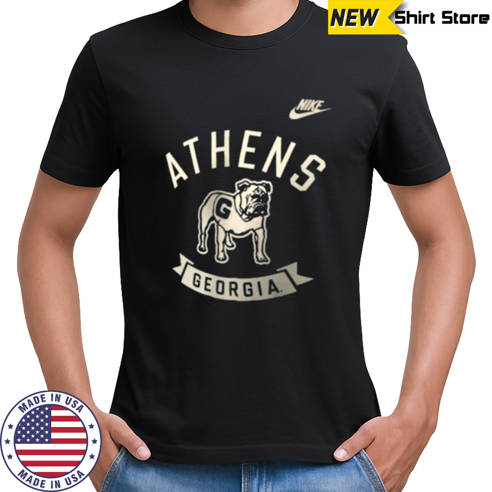 Nike Black Georgia Bulldogs Fashion Hometown Legend Dri FIT T Shirt