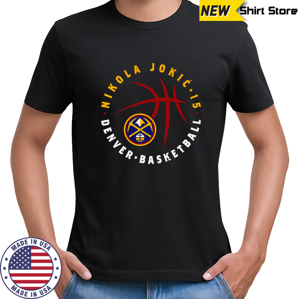 Nikola Jokic Denver Nuggets Player Ball shirt