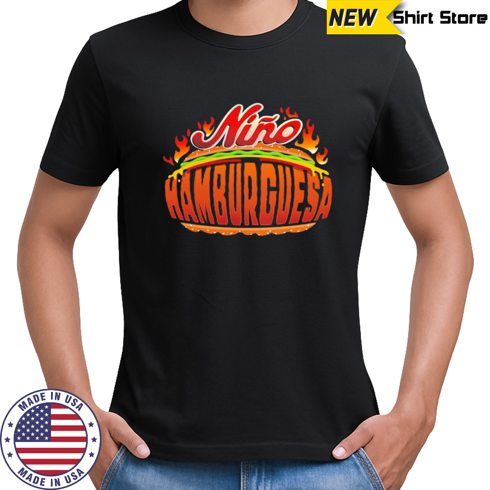 Niño Hamburguesa AAA superstar logo shirt