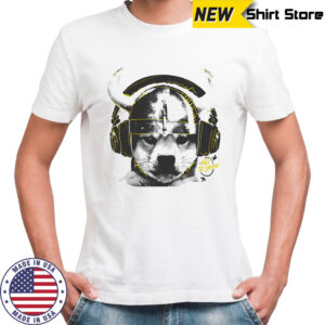NKU Esports Dog Wearing helmet shirt
