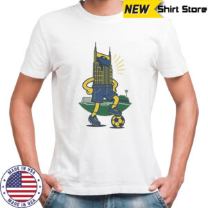 NSC Jorts Soccer Nashville Skyline shirt