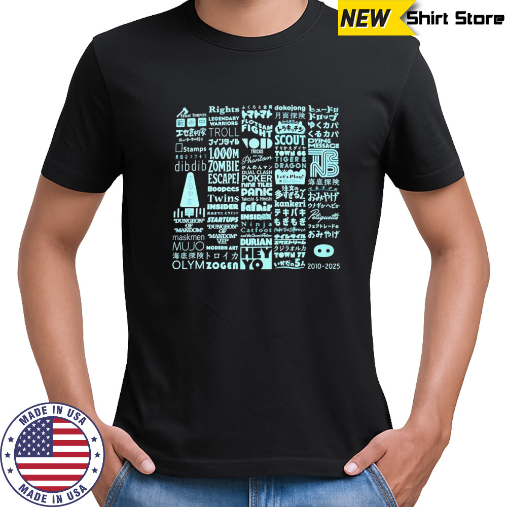 Oink Games 15th anniversary shirt