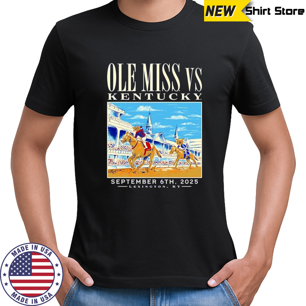 Ole Miss Rebels vs Kentucky Wildcats football game day 2025 shirt