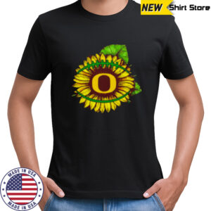 Oregon Ducks sunflower football shirt