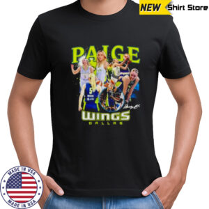 Paige Bueckers Dallas Wings WNBA All Star collage signature shirt