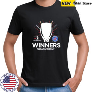 Paris Saint-Germain UEFA super cup Winners 2025 graphic shirt