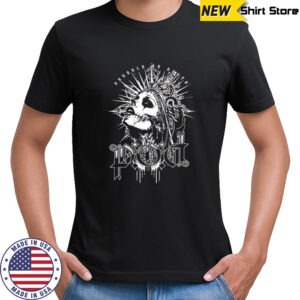Payable on death ladies skull merch shirt