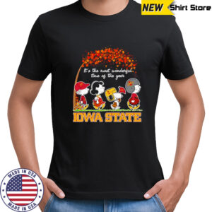 Peanuts it’s the most wonderful time of the year Iowa State shirt