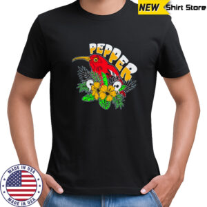 Pepper Iʻiwi Bird Sapphire T-shirt