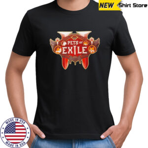 Pets of Exile logo shirt