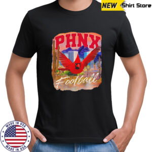 PHNX Cardinal City Phoenix Skyline Football shirt