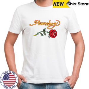 Phoneboy rose flower shirt