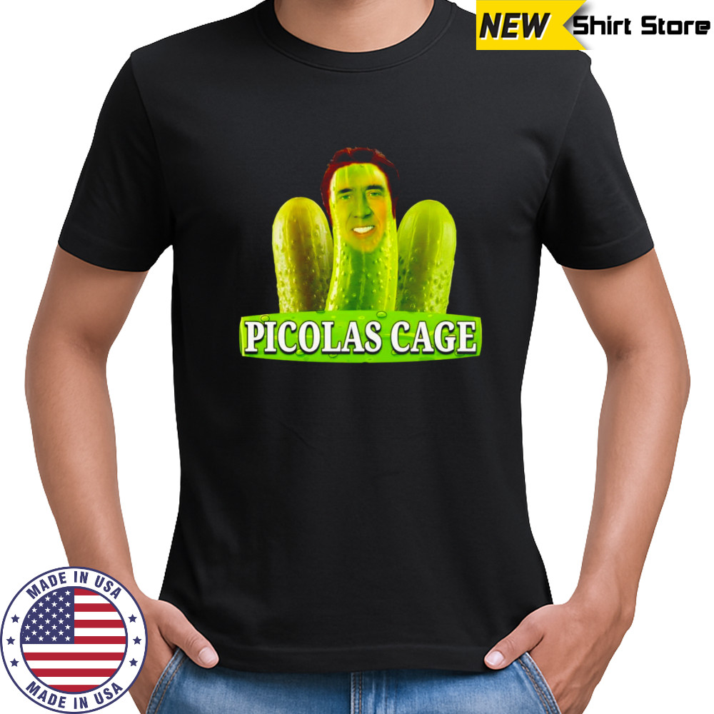 Picolas Cage pickle shirt