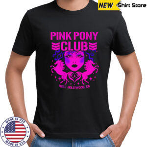 Pink Pony Bullet Club west Hollywood CA shirt