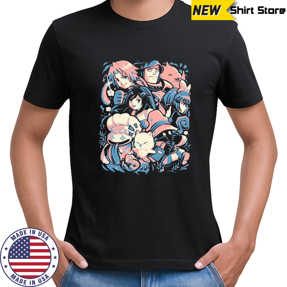 Pixeleyebat Party Of Heroes T-shirt