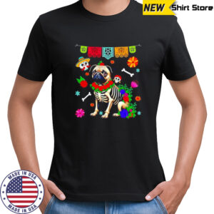 Pug Halloween Christmas shirt