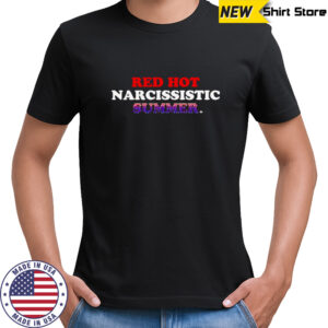 Red hot narcissistic summer shirt