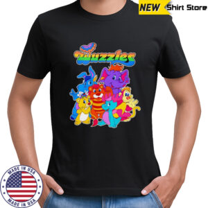 Retro Nostalgic Wuzzles cartoon shirt