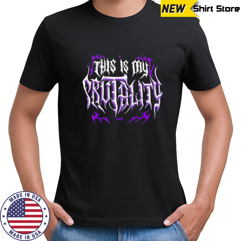 Rhea Ripley This Is My Brutality Logo shirt
