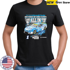 Ross Chastain Checkered Flag Sports 2025 NASCAR Cup series playoffs busch light shirt