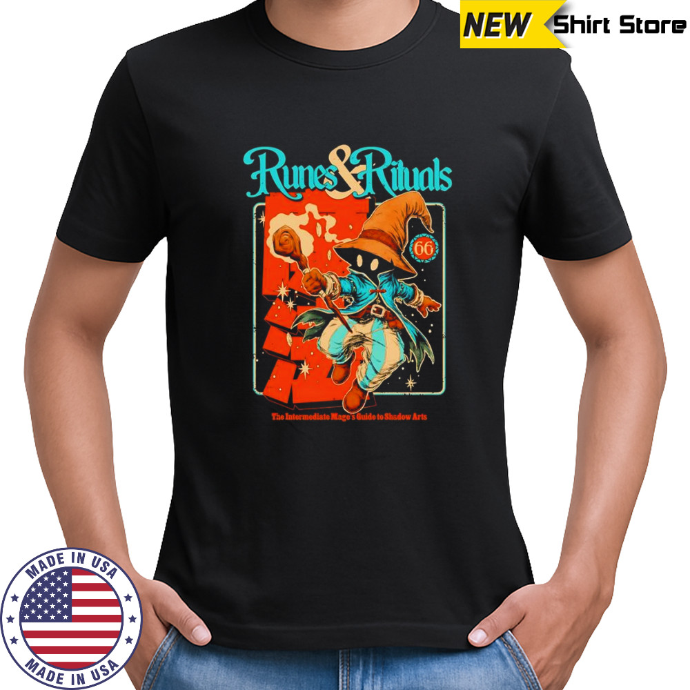 Runes and Rituals the intermediate mage’s guide to shadow arts shirt
