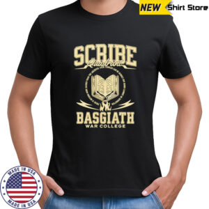 Scribe Basgiath war college shirt