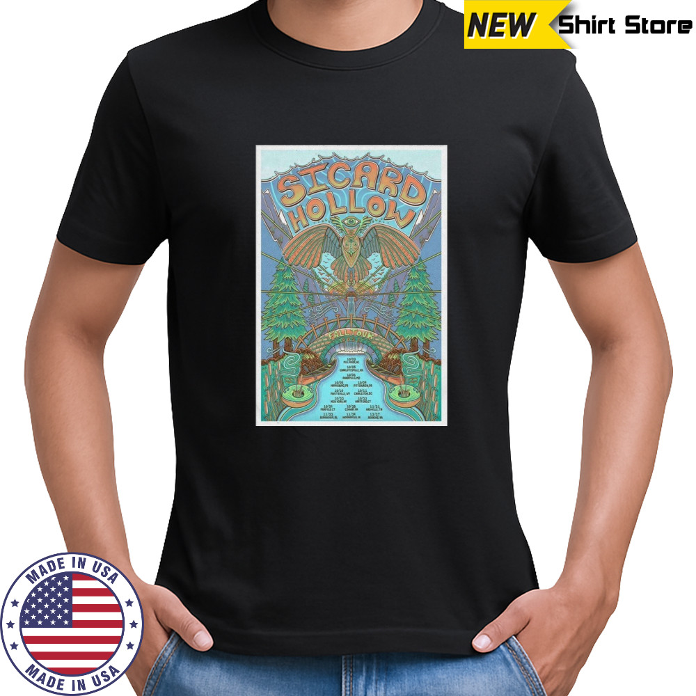 Sicard Hollow Fall 2025 Concert Poster T-Shirt