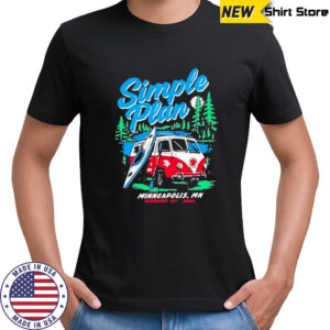 Simple Plan Tour Armory shirt