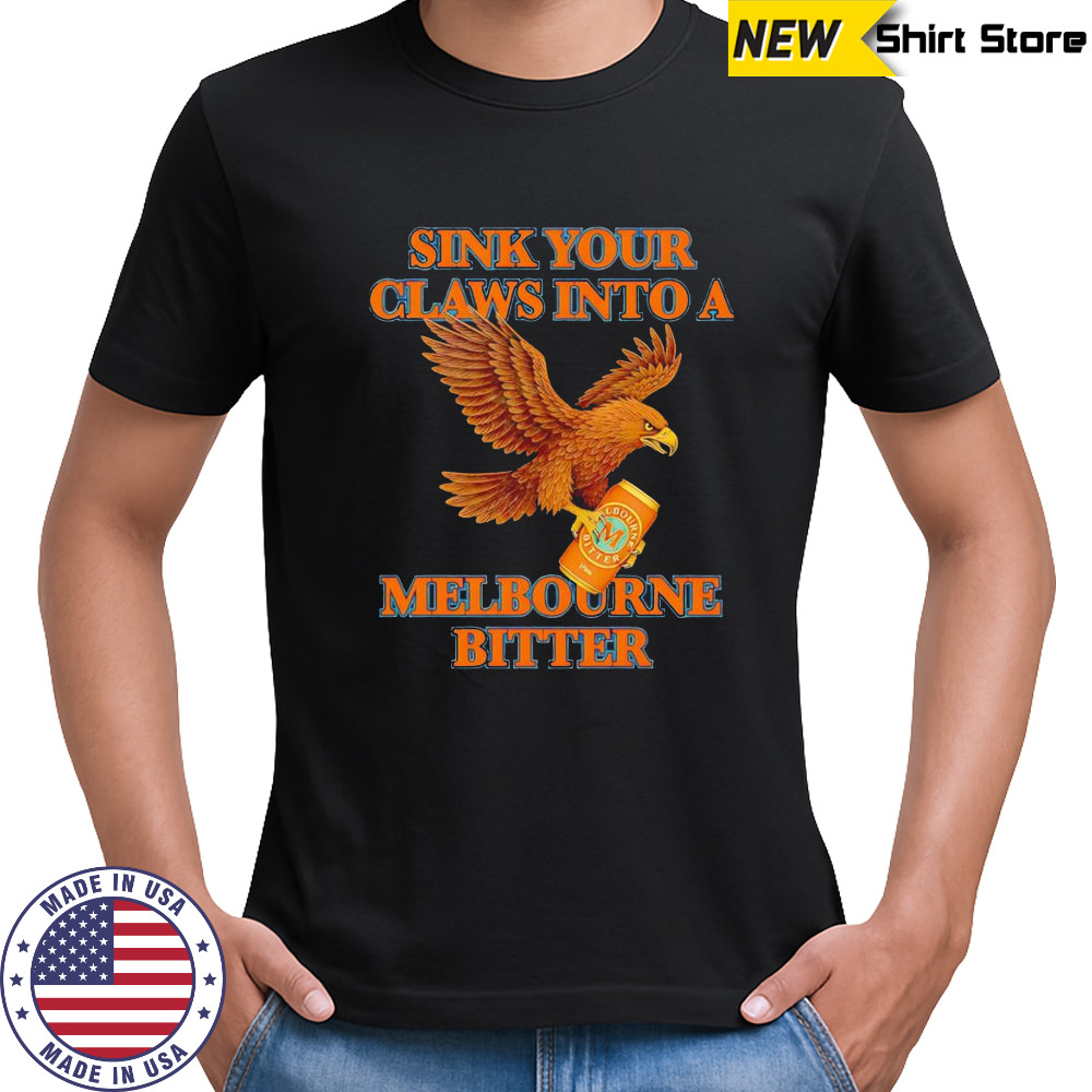 Sink your claws into a Melbourne bitter shirt