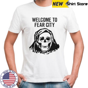 Skull Welcome To Fear City T-Shirt
